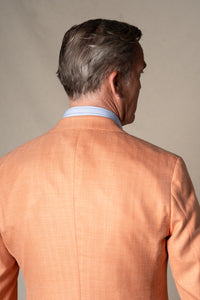 Orange Herringbone Tailoring Jacket — vista alternativa 4, BUND Costa Vice Spring Summer 26