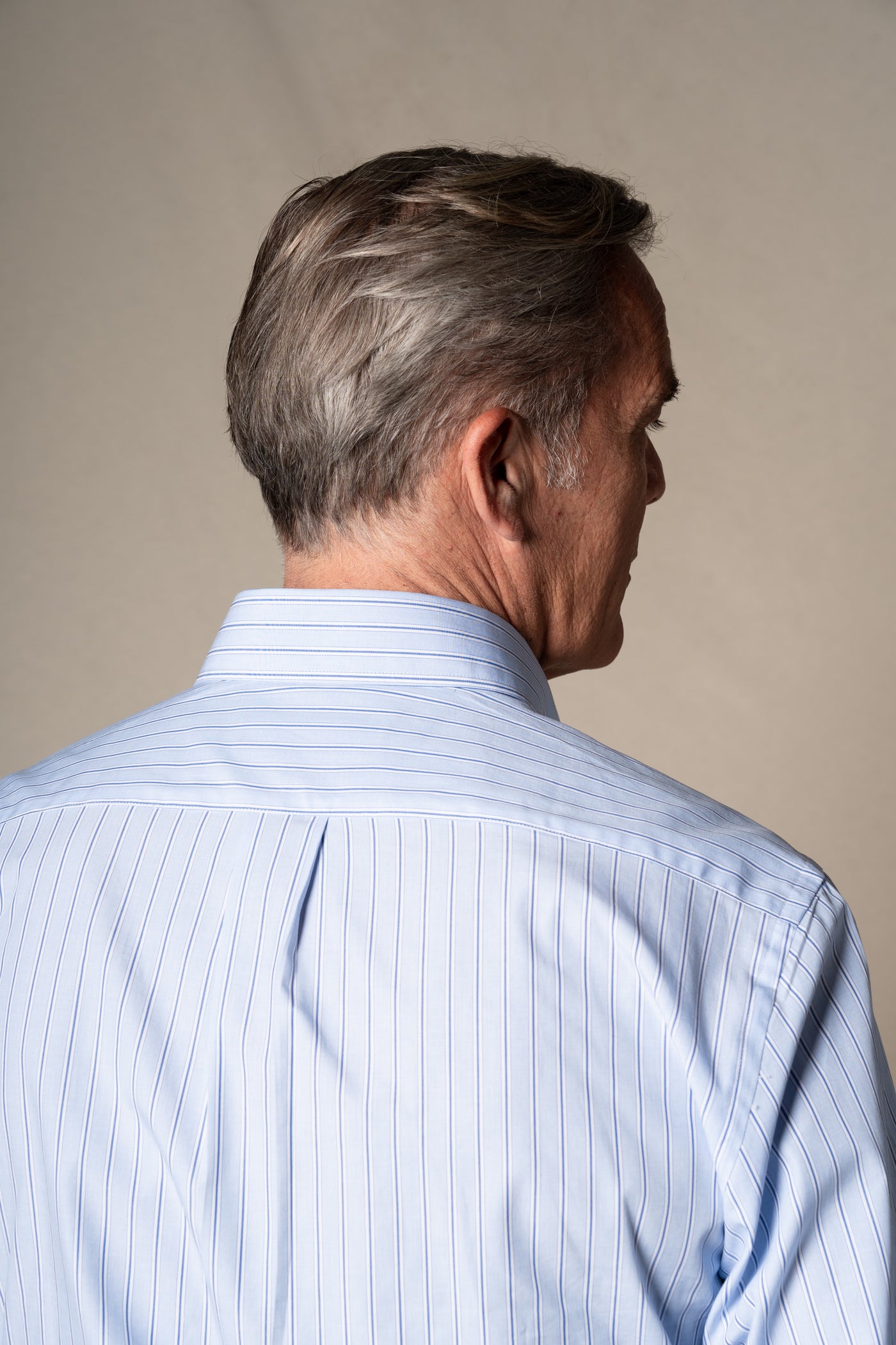 Light Blue Stripes Sport Cotton Casual Shirt — vista alternativa 4, BUND Costa Vice Spring Summer 26