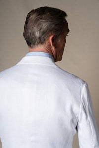 White Plain Linen Tailoring Jacket — vista alternativa 6, BUND Costa Vice Spring Summer 26