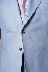 Light Blue Herringbone Suit — vista alternativa 4, BUND Costa Vice Spring Summer 26