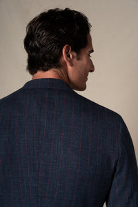 Blue Stripes Tailoring Jacket — vista alternativa 6, BUND Costa Vice Spring Summer 26