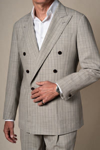 Light Grey Stripes Suit — vista alternativa 2, BUND Costa Vice Spring Summer 26