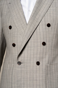 Light Grey Stripes Suit — vista alternativa 3, BUND Costa Vice Spring Summer 26