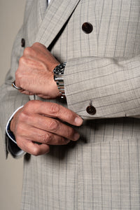 Light Grey Stripes Suit — vista alternativa 6, BUND Costa Vice Spring Summer 26