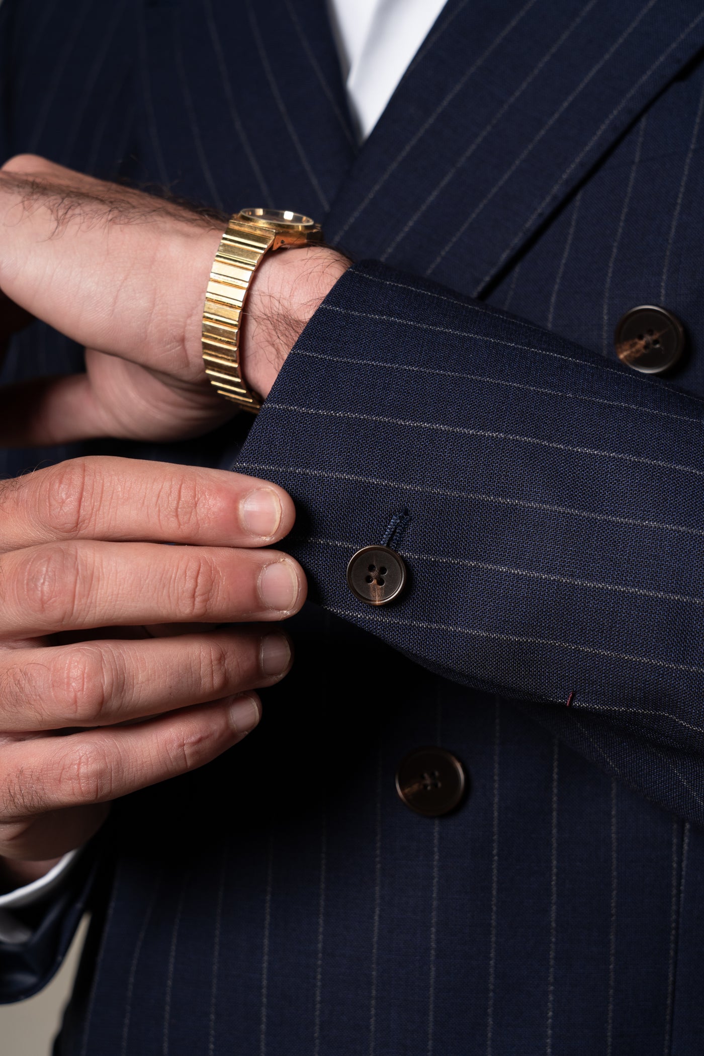 Navy Stripes Suit — vista alternativa 6, BUND Costa Vice Spring Summer 26