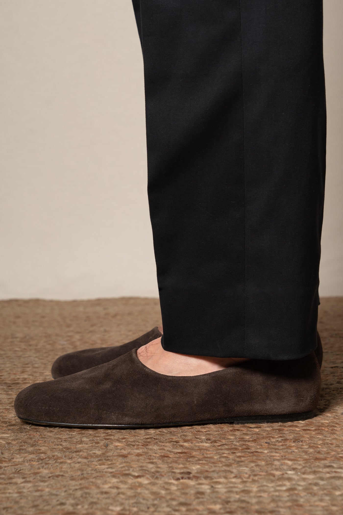 Dark Navy Plain Cotton Tailoring Pants — look completo BUND, Costa Vice Spring Summer 26