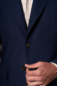 Navy Wool Teba — vista alternativa 4, BUND Costa Vice Spring Summer 26