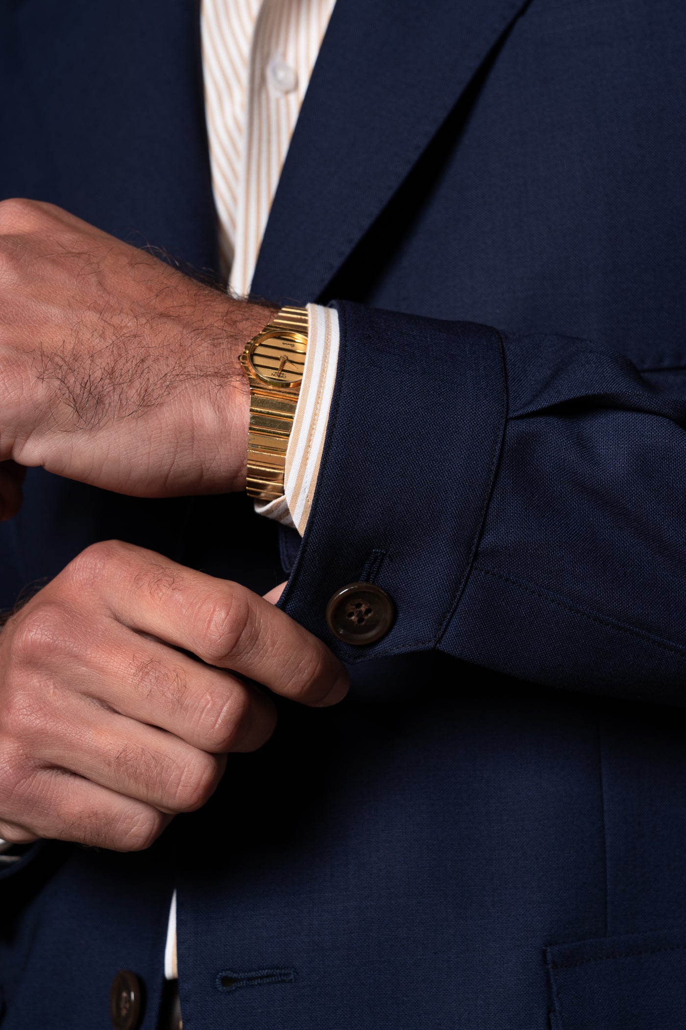 Navy Wool Teba — vista alternativa 6, BUND Costa Vice Spring Summer 26