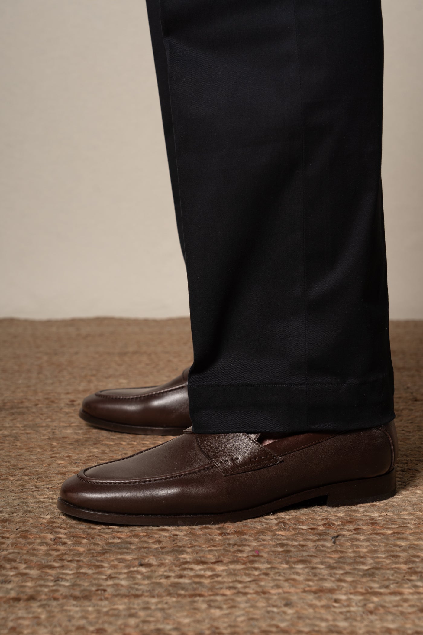 Dark Navy Plain Cotton Chinos — look completo BUND, Costa Vice Spring Summer 26