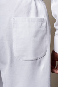 White Plain Cotton Shorts — look completo BUND, Costa Vice Spring Summer 26