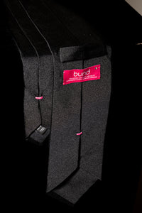 Corbata Lisa Black de seda - BUND