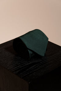 Corbata Lisa Verde de seda - BUND