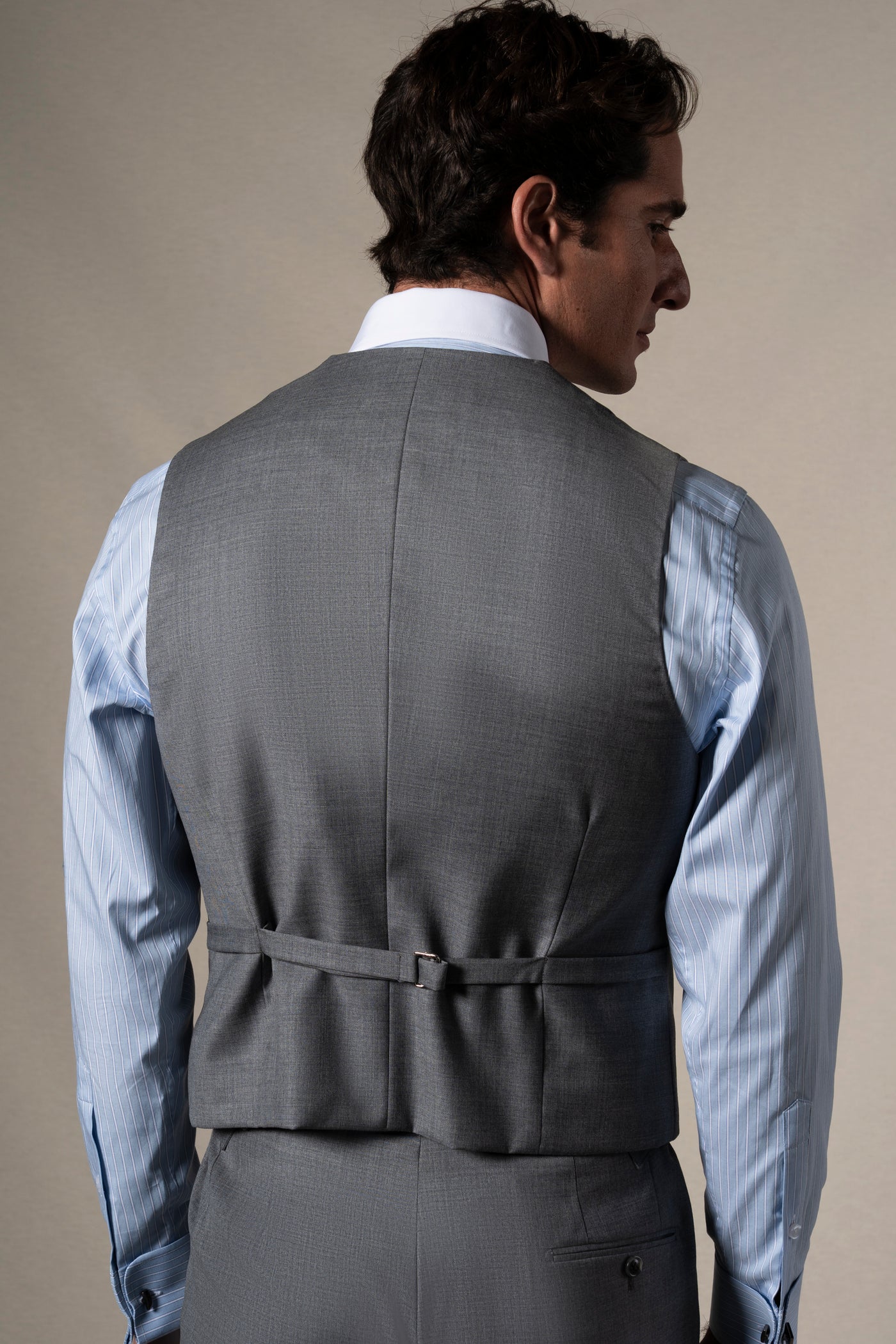 Classic Light Grey Morning Suit - Chaqué BUND