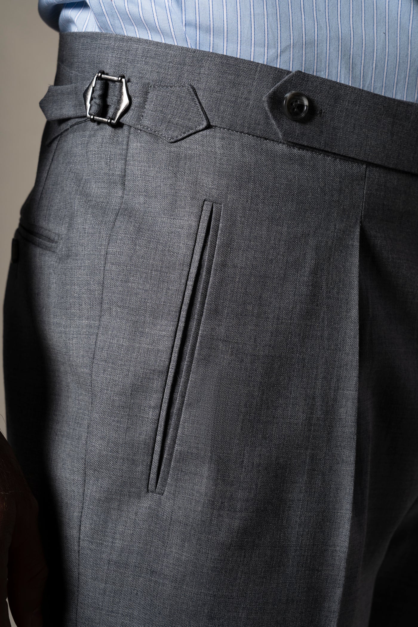 Classic Light Grey Morning Suit - Chaqué BUND