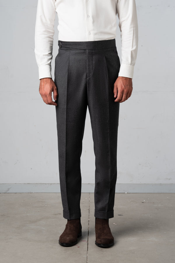 Flannel Charcoal Pants