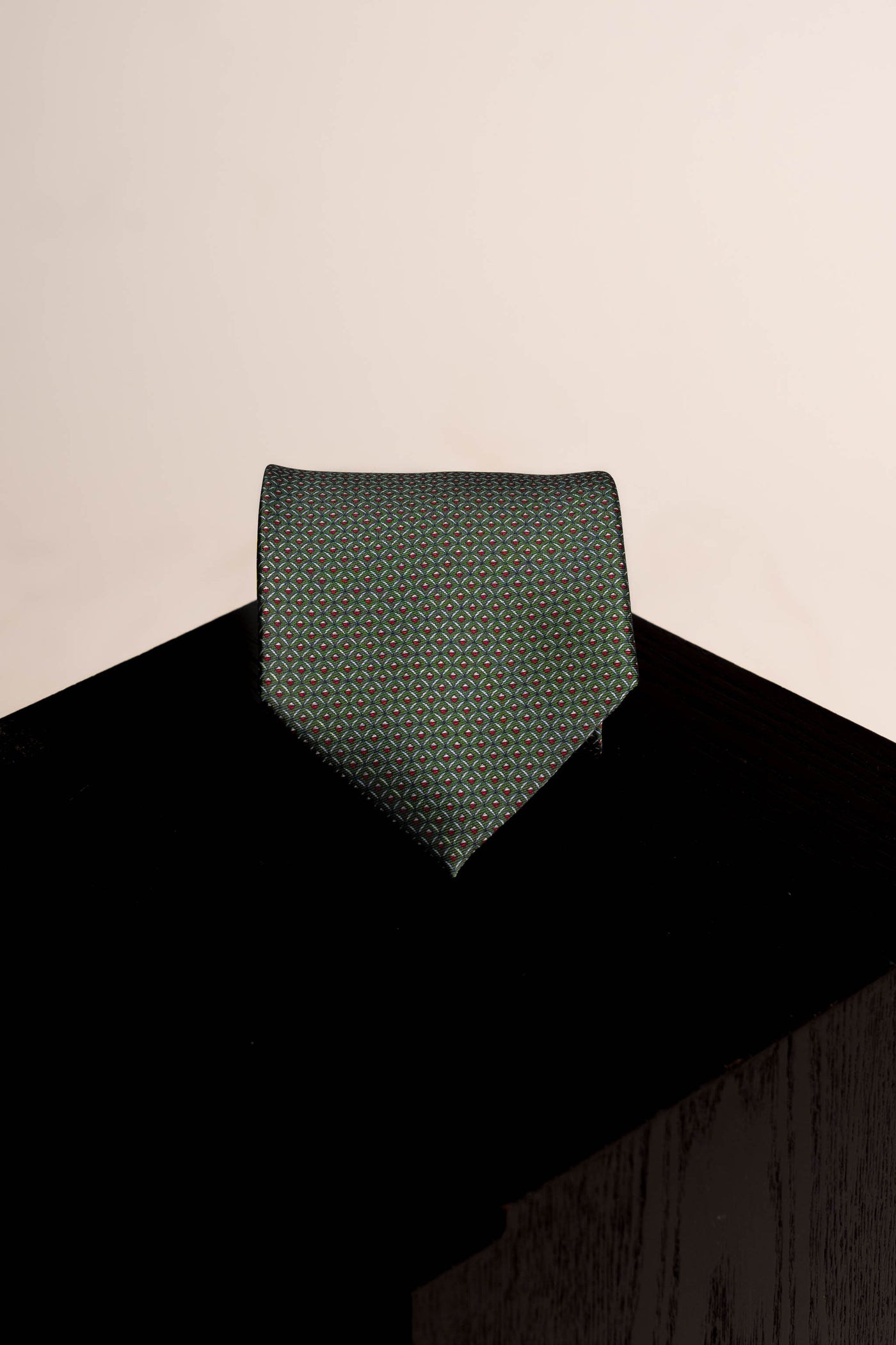 Corbata Diamond Ceremony Deep Green de seda - BUND