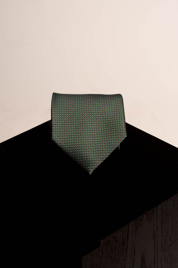 Diamond Ceremony Deep Green Tie