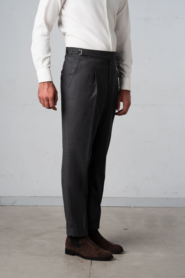 Flannel Charcoal Pants