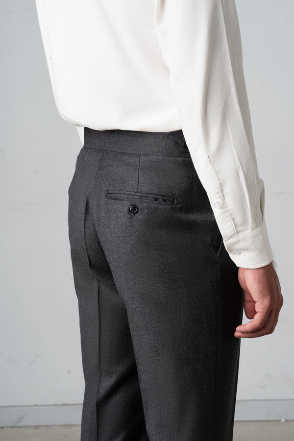 Flannel Charcoal Pants