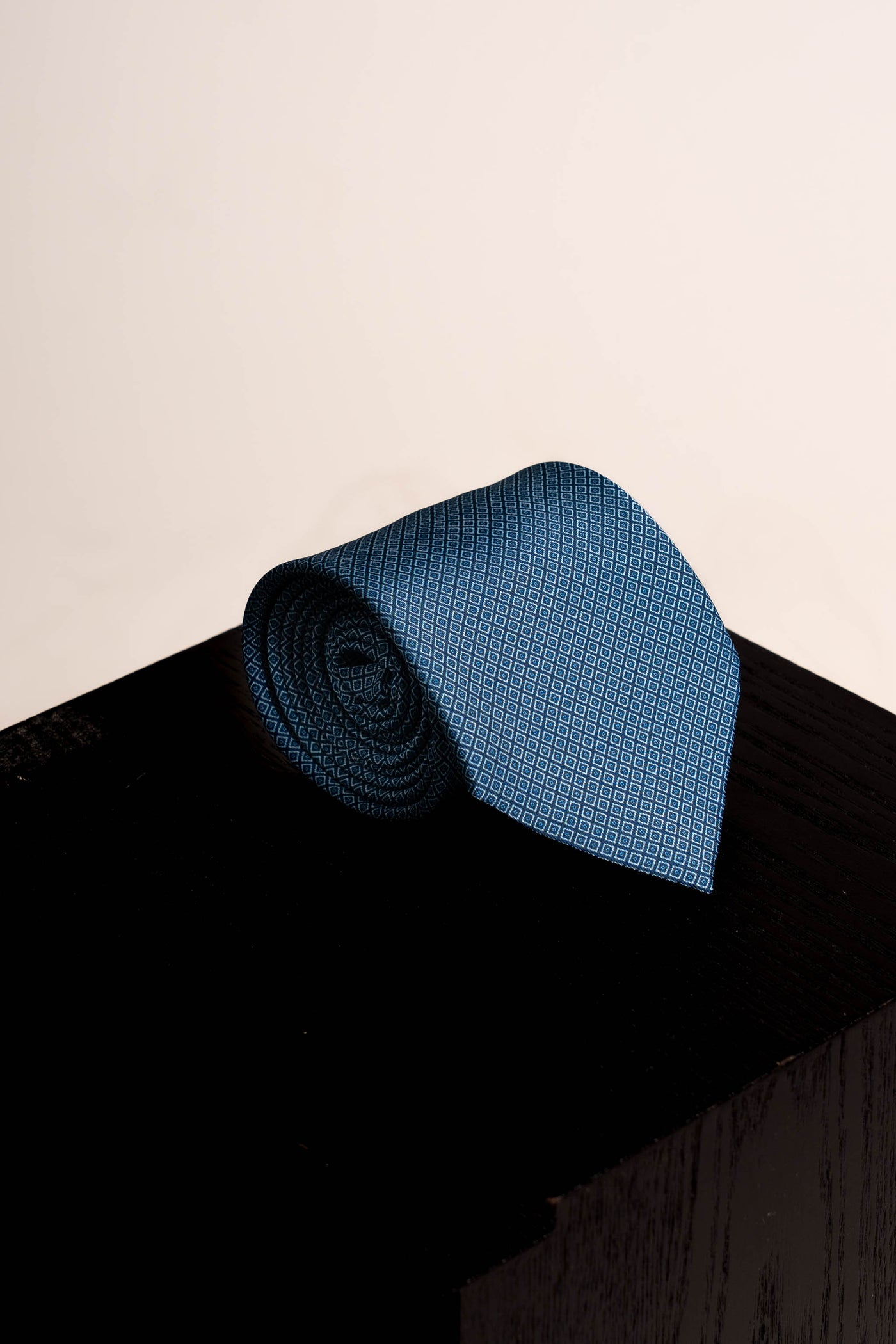 Corbata L'Eixample navy blue de seda - BUND