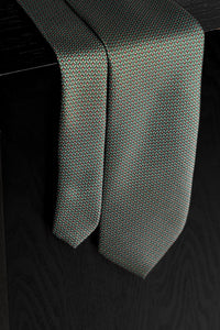 Corbata Diamond Ceremony Deep Green de seda - BUND