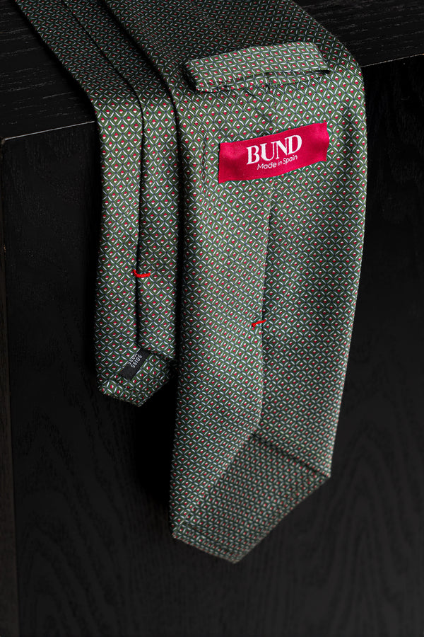 Diamond Ceremony Deep Green Tie