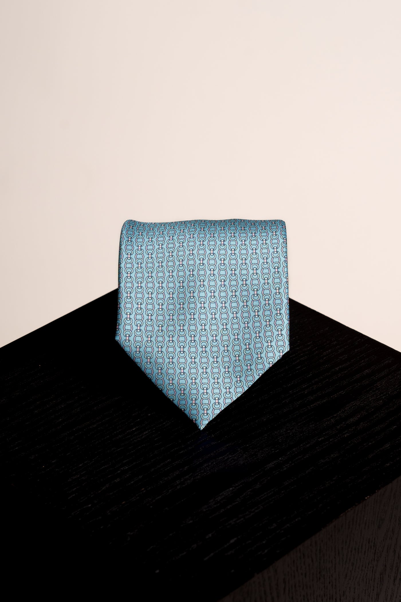 Corbata Stirrups Light Blue de seda - BUND