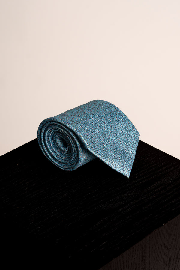 Stirrups Light Blue Tie