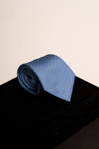 Corbata Jasmine light blue de seda - BUND