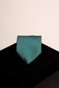 Corbata Diamond Ceremony Green de seda - BUND