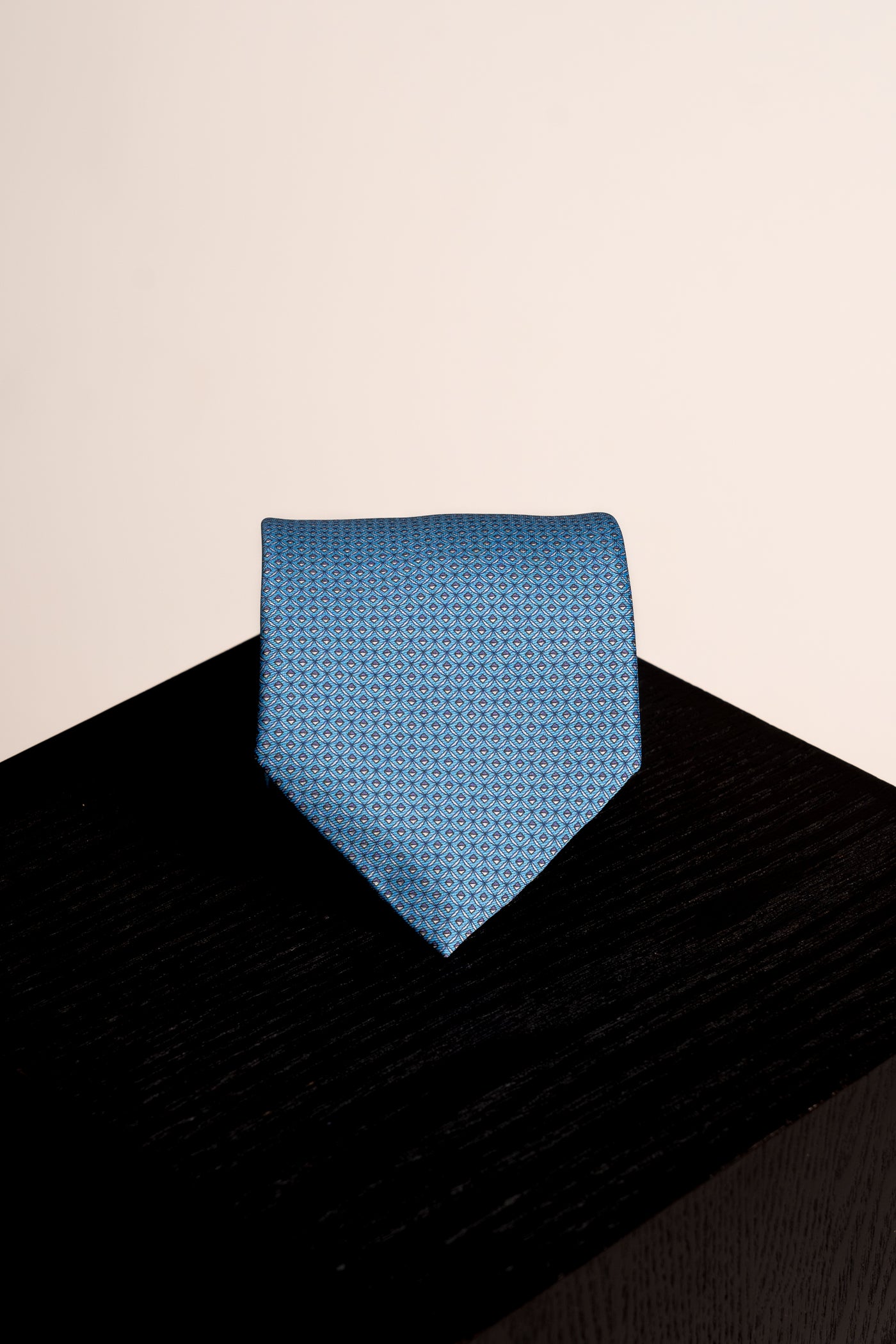 Corbata Diamond Ceremony Light Blue de seda - BUND