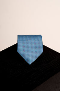Corbata Diamond Ceremony Light Blue de seda - BUND