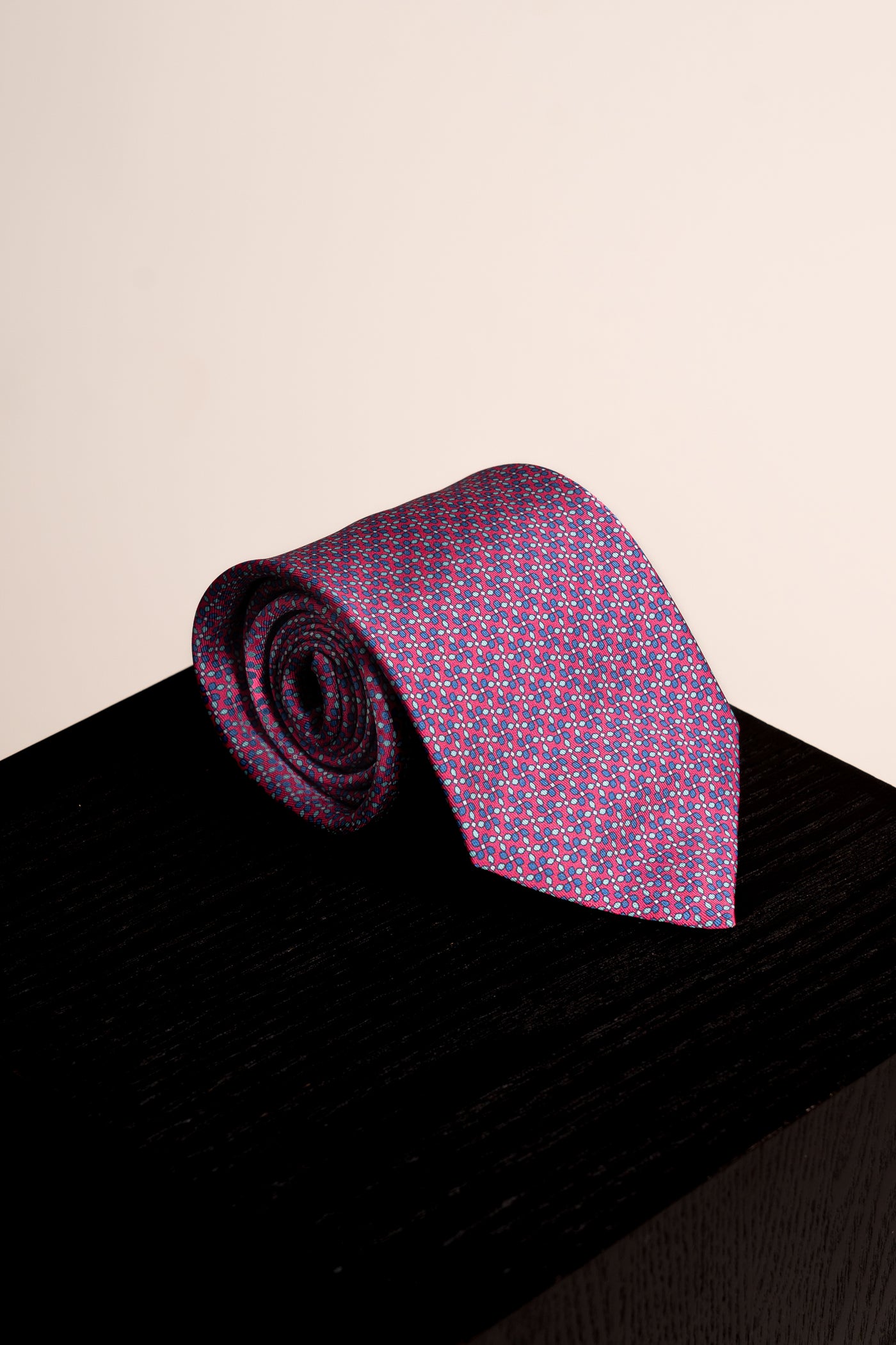 Corbata Jasmine light pink de seda - BUND