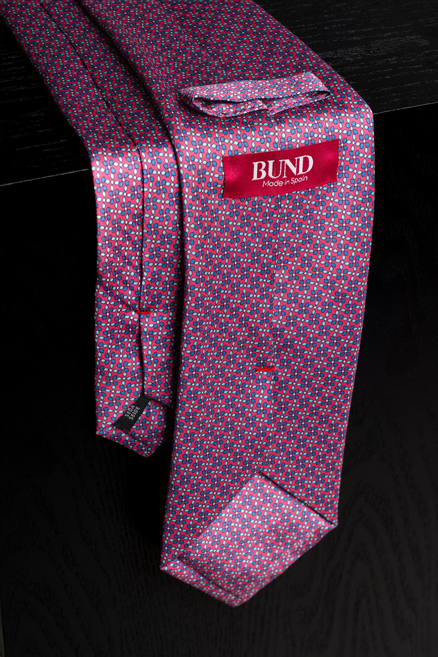 Corbata Jasmine light pink de seda - BUND