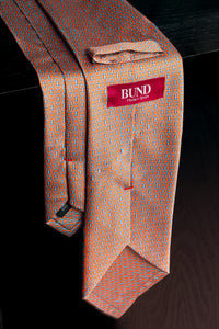 Corbata Stirrups Light Orange de seda - BUND