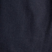 Flannel Dark Navy Wool Casual Pants