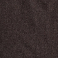 Flannel Chocolate Brown Wool Casual Pants