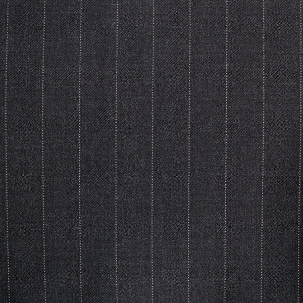 Stripes Stone Grey Wool Suit