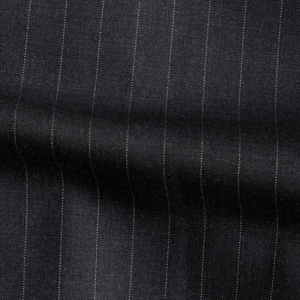 Stripes Stone Grey Wool Suit