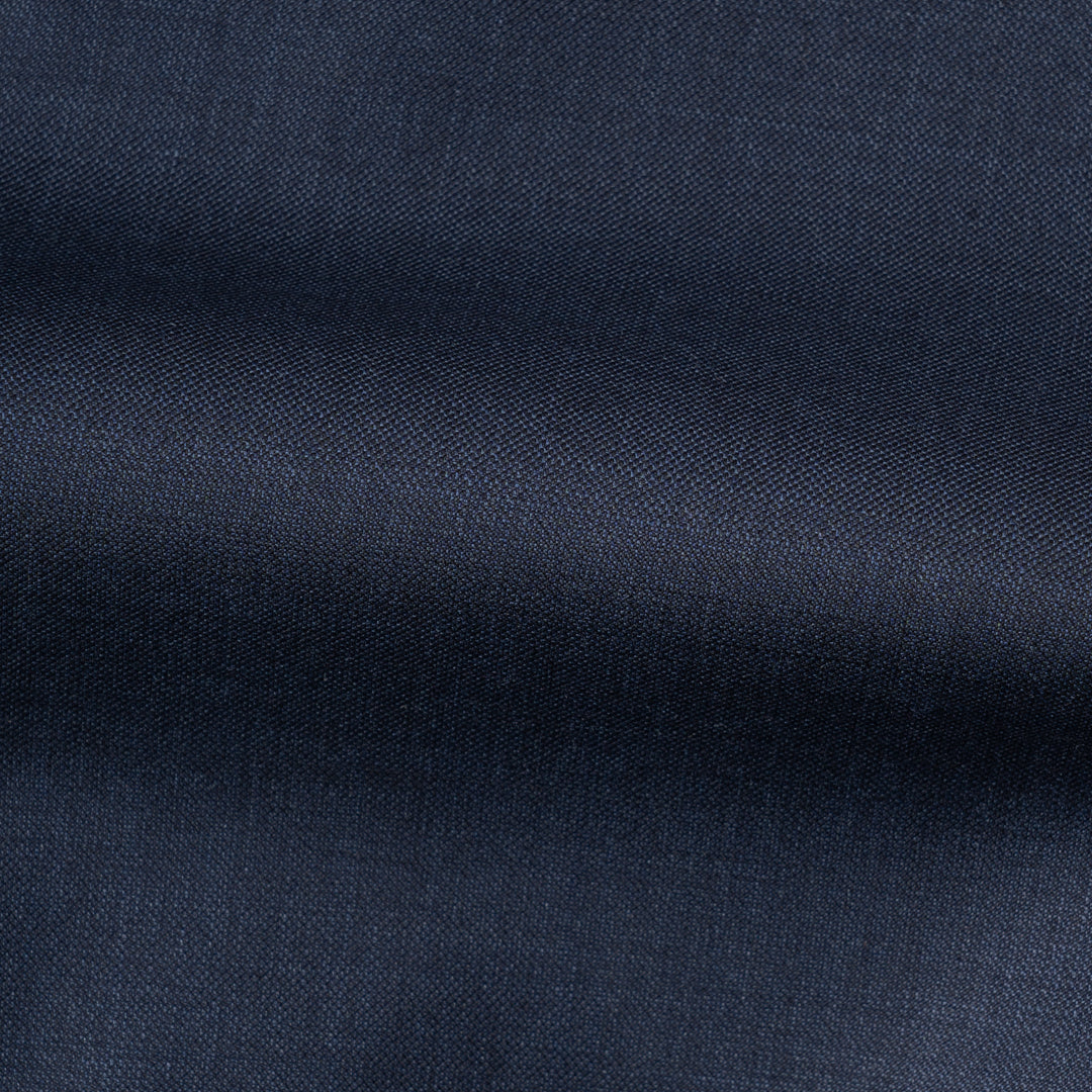 Fil a fil Navy Wool Suit - Traje a medida BUND