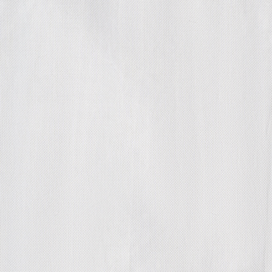 Oxford White Cotton Casual Shirt - Camisa BUND