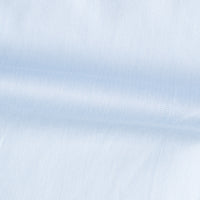 Herringbone Light Blue Cotton Business Shirt - Camisa BUND