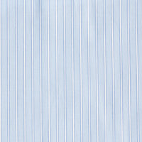 Stripes Light Blue Cotton Business Shirt - Camisa BUND