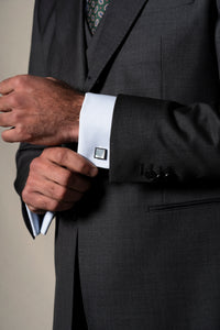 Middle Grey 3 Pieces Suit - Traje a medida BUND