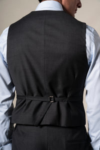 Middle Grey 3 Pieces Suit - Traje a medida BUND