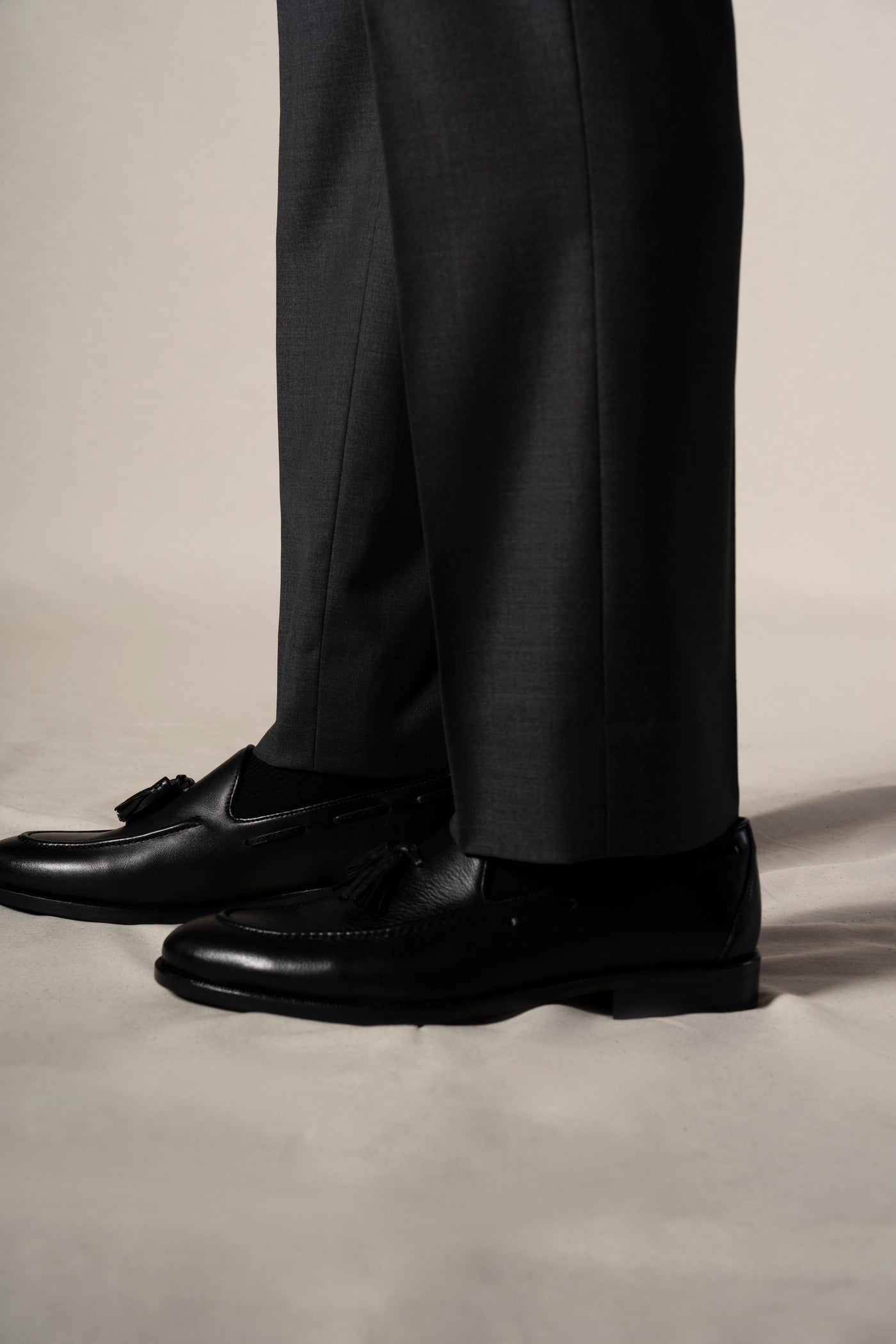 Middle Grey 3 Pieces Suit - Traje a medida BUND