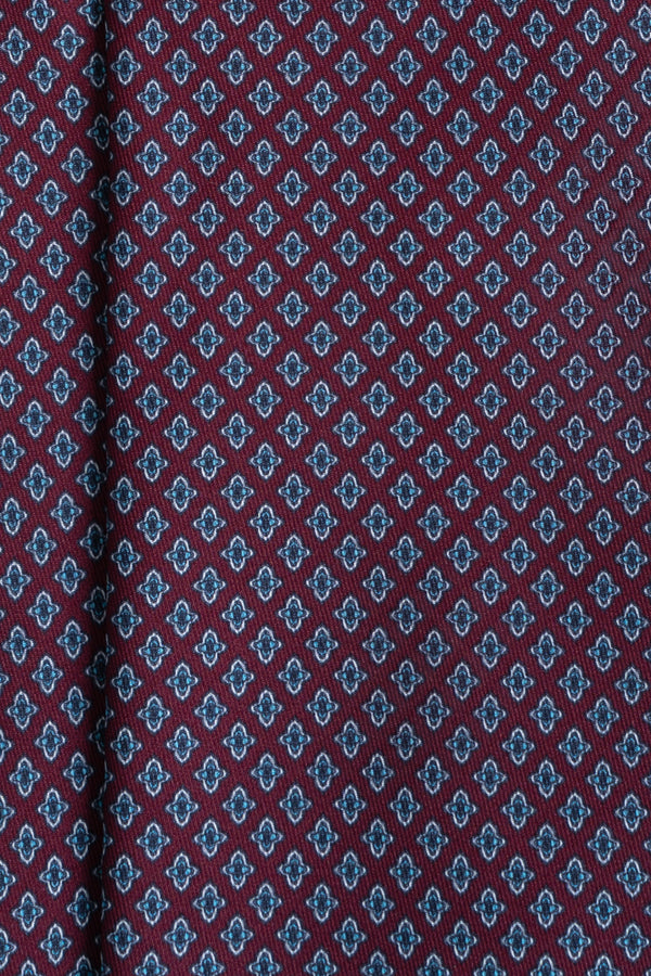 Corbata Roman Circus Burgundy