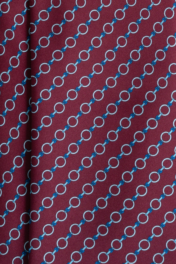 Corbata Chain Burgundy