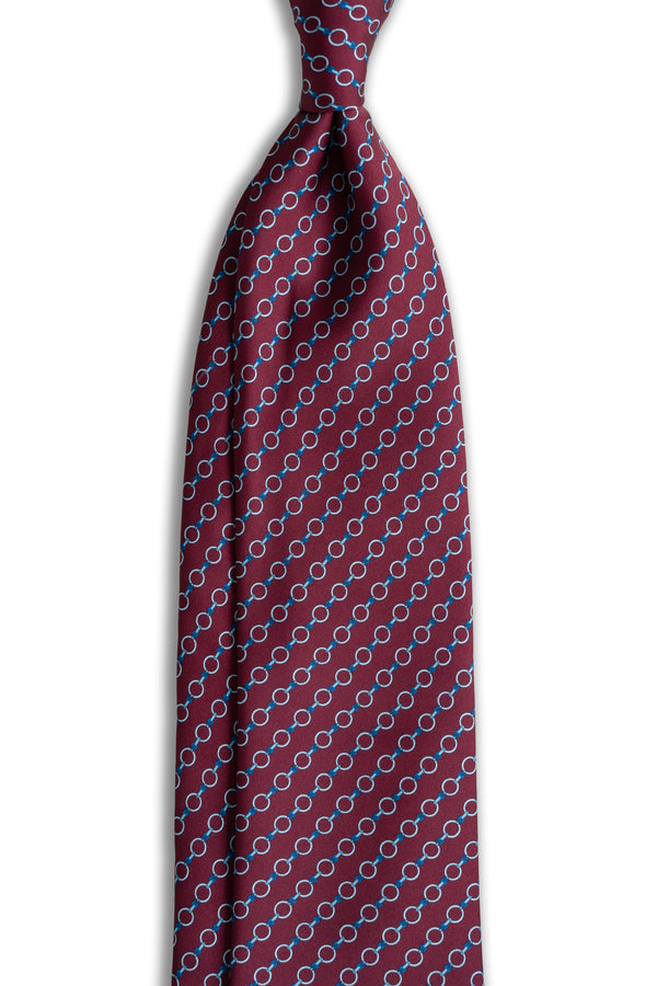 Corbata Chain Burgundy