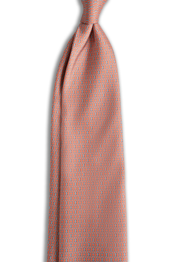 Stirrups Light Orange Tie